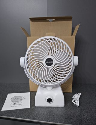 Mini Ventilatore da Tavolo Ricaricabile