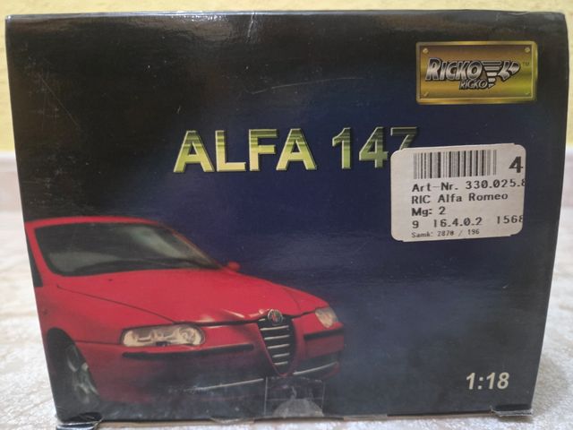Alfa Romeo 147 1:18 Ricko