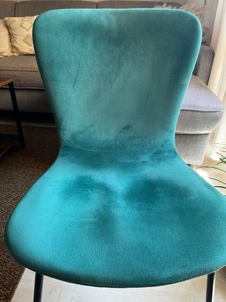 Silla terciopelo verde - moderna Maisons du Monde