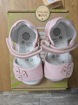 Sandali Chicco bimba rosa 20