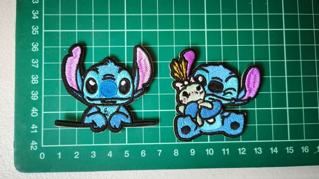 Parches Bordados Stitch