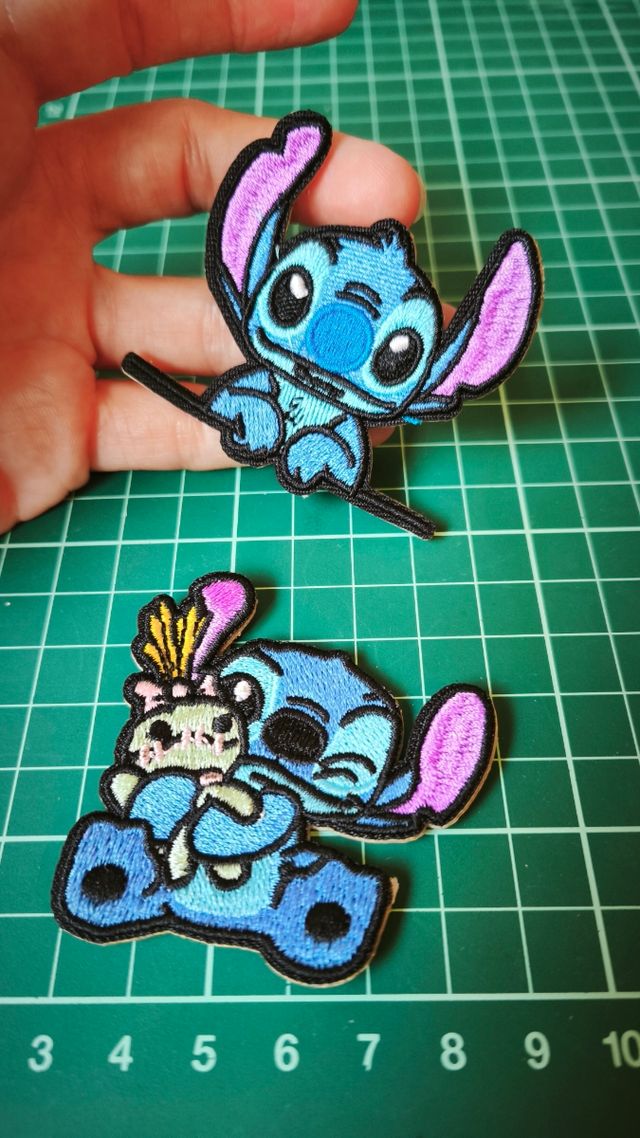 Parches Bordados Stitch