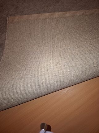 Alfombra gris larga