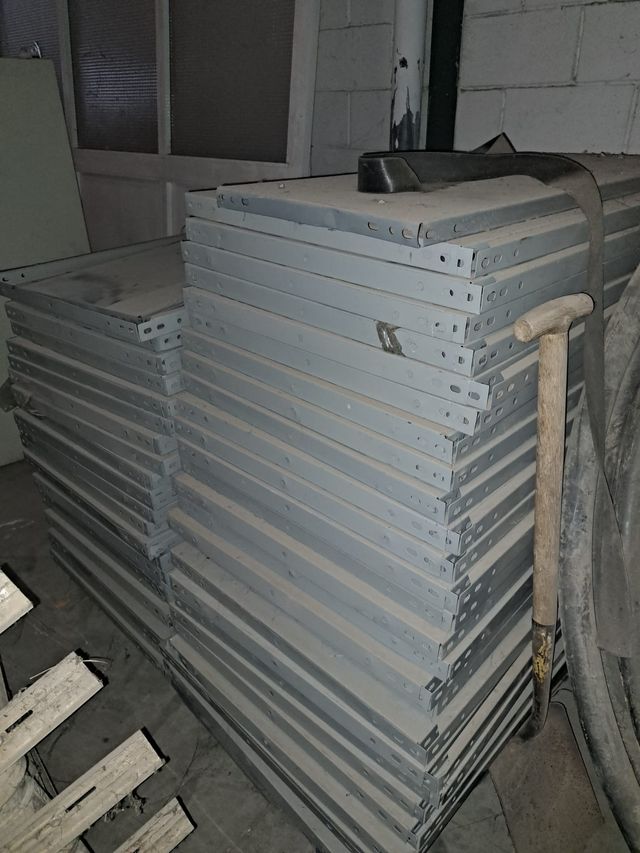 Chapas estanterías metálicas