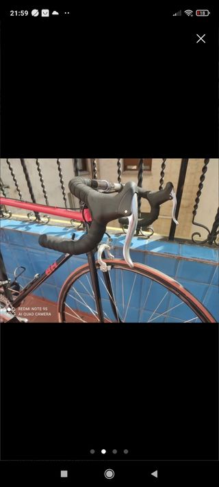 Bicicleta carretera BH vintage