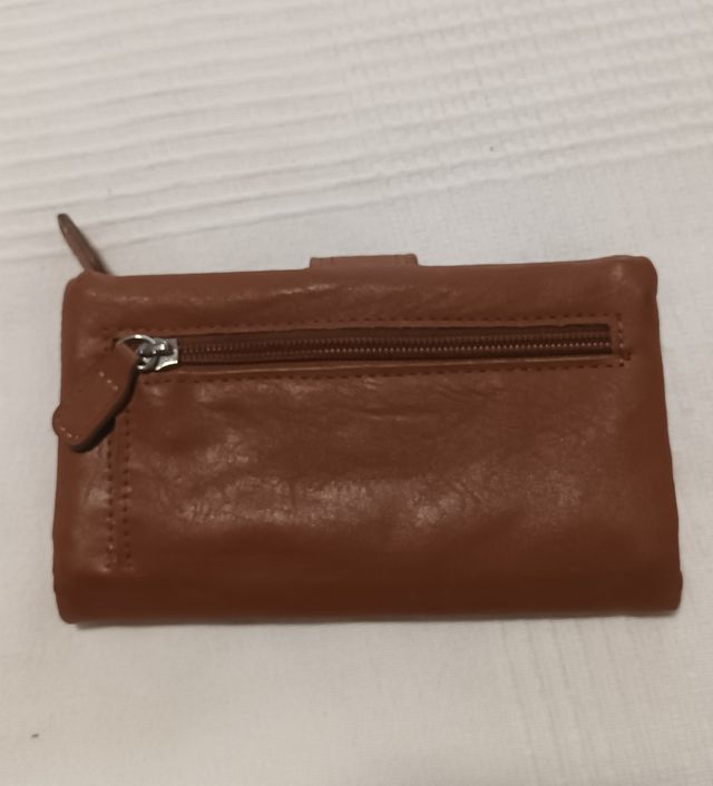Monedero marrón Inside