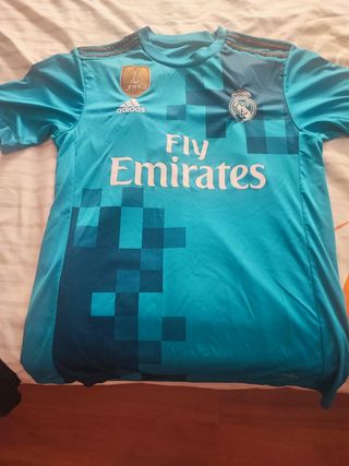 Camiseta Real Madrid - turquesa