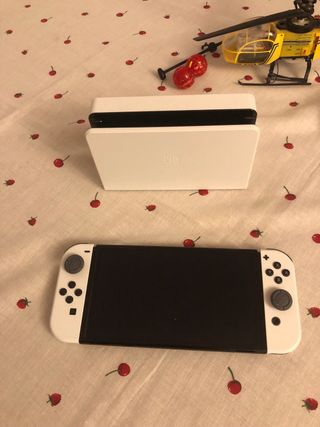 Nintendo Switch OLED blanca
