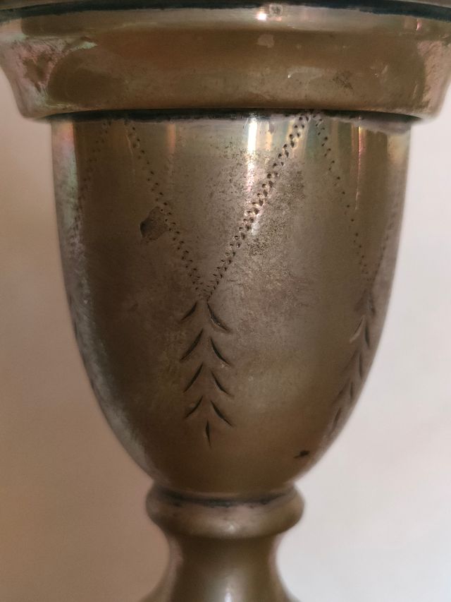 Candelieri antichi in metallo