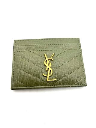 Tarjetero Saint Laurent - Verde Oliva