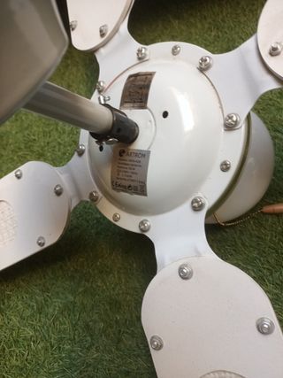 Ventilador techo blanco