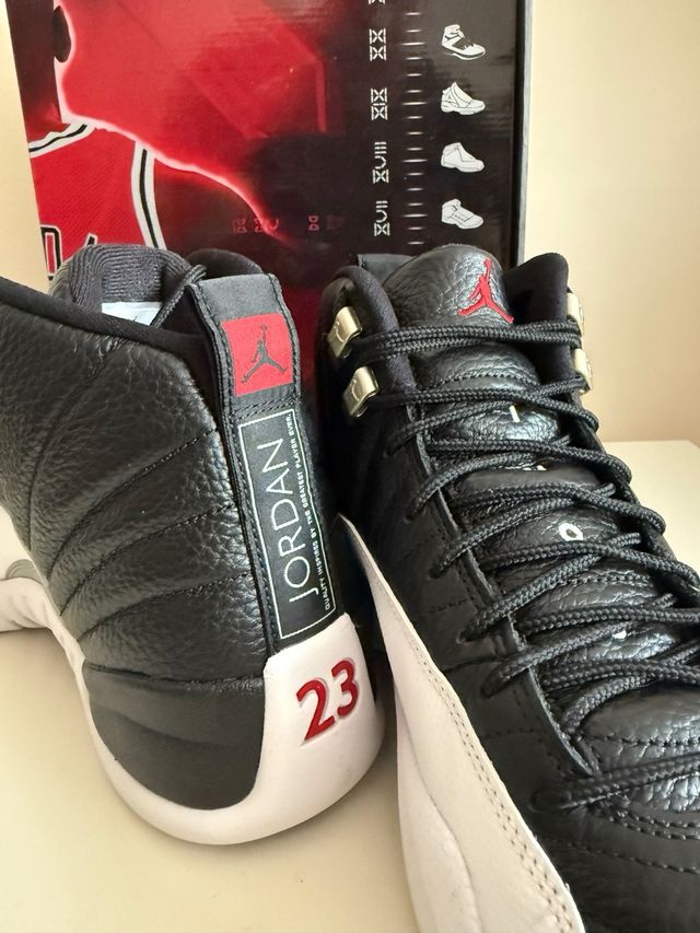 Zapatillas Nike Air Jordan 12 Retro - Blanco y Neg