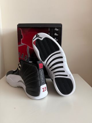 Zapatillas Nike Air Jordan 12 Retro - Blanco y Neg