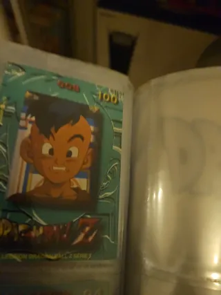 Álbum Dragon Ball ZPanini serie verde. Incompleto