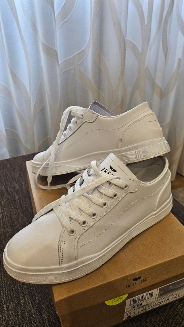 Zapatillas Green Cast Blancas - 41