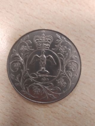 Moneta Elisabetta II 1977