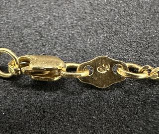 Cadena Fígaro de oro de 18k, 3.69 g, 40cm.