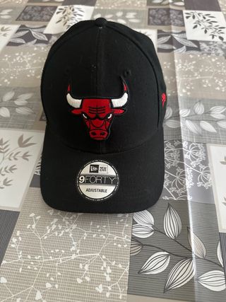 Gorra New Era Bulls negra