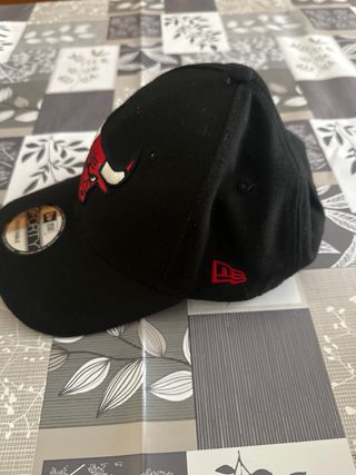 Gorra New Era Bulls negra