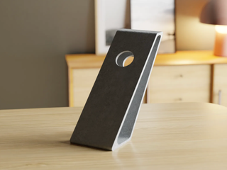 Portabottiglia vino sospeso 3D resina antigravità