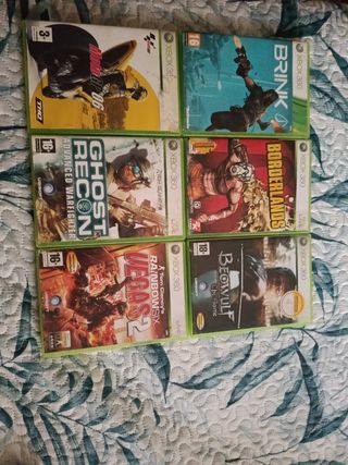 Juegos Xbox 360 - 6 juegos