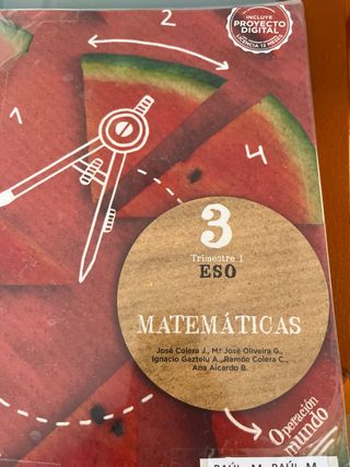 Libros de 3º de la ESO Blanca de Castilla