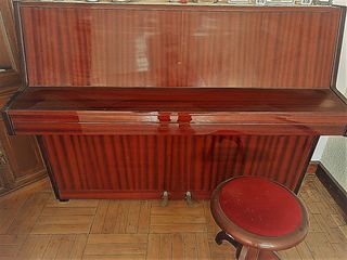 Piano Zimmermann vertical madera 2 pedales