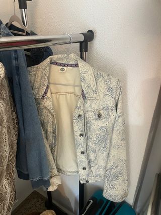 Chaqueta vaquera ROXY - Azul y blanca