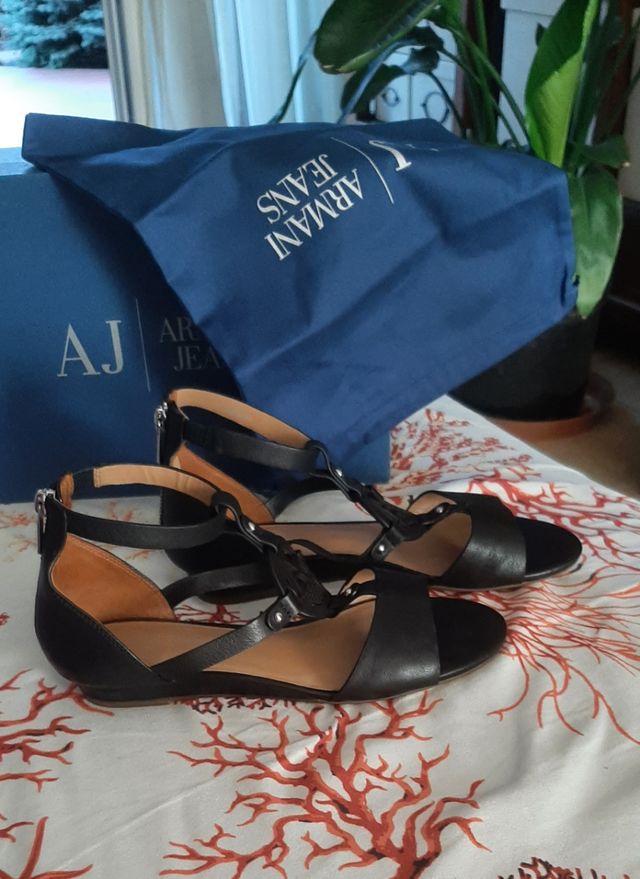 Sandali Armani Jeans neri