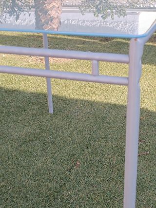 Mesa cristal moderna 110x75