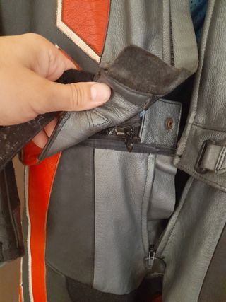 Mono moto cuero Texport talla 54