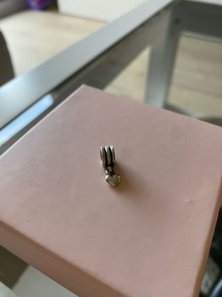 Charm Pandora corazón plata