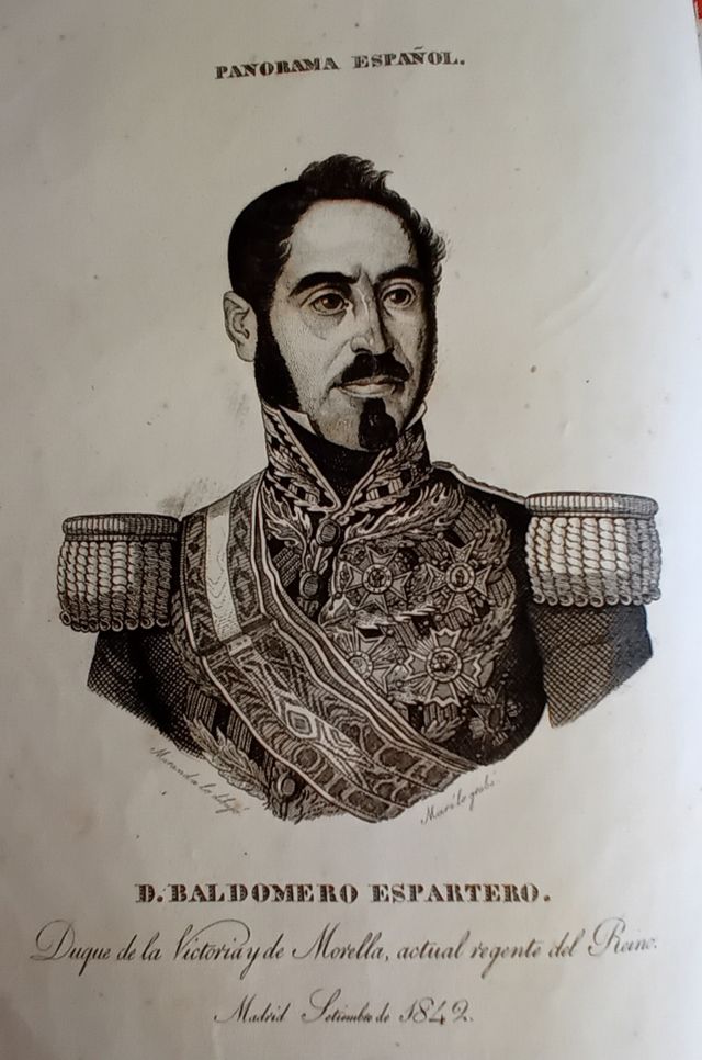 LIBRO ANTIGUO , PANORAMA ESPAÑOL II , 1842.ESCASO