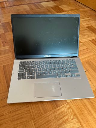 Portátil Asus plateado