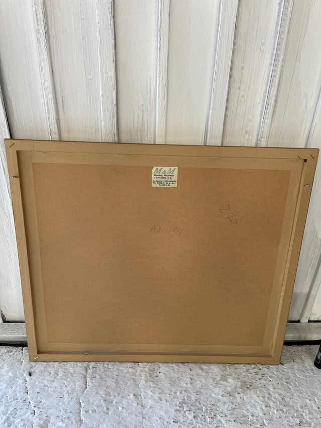 Cuadro marco pan vintage