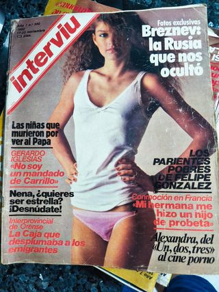 Revistas Interviú antiguas 1982