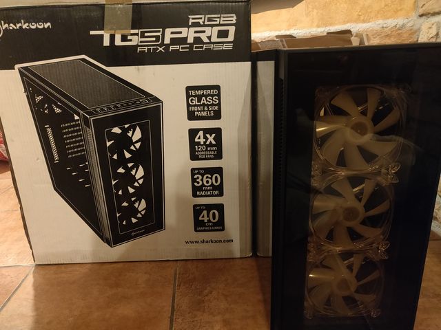 Sharkoon TG5 PRO RGB - Case PC ATX