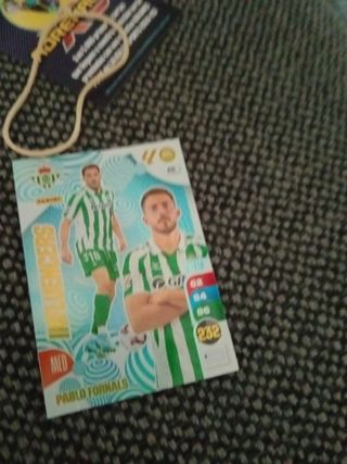 Cartas fútbol cromos panini