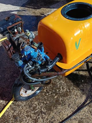 Sulfatadora gasolina usada
