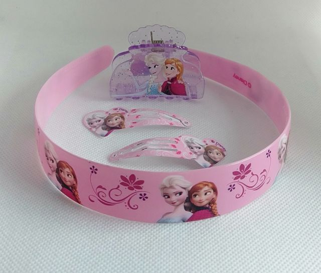 Diadema y pinzas Frozen Disney