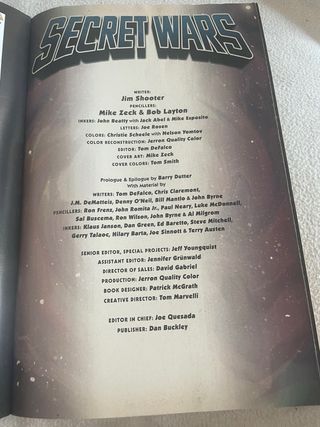 Secret Wars (Marvel Super Heroes) TPB