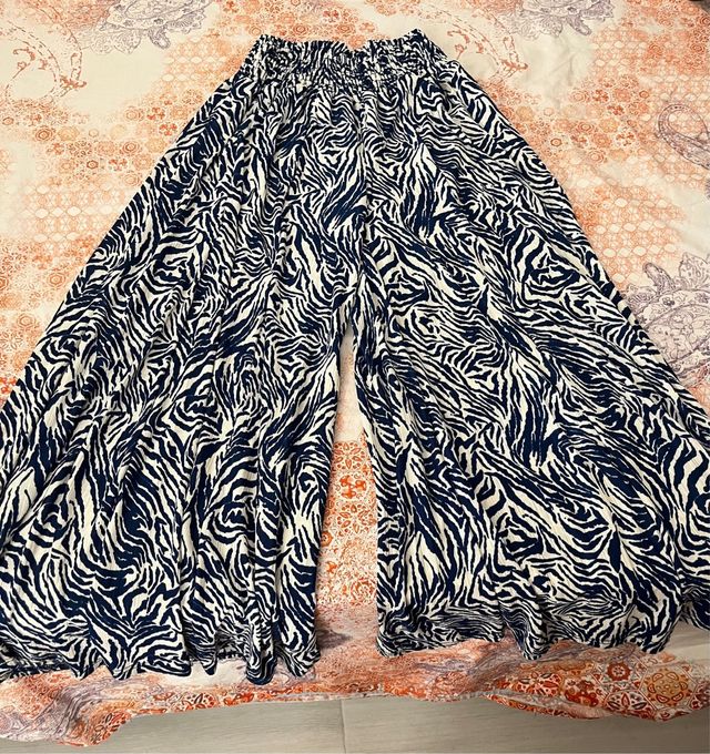 Pantalones estampados cebra - S/M