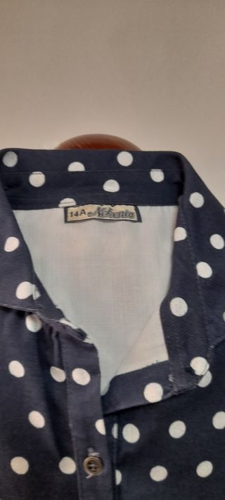 Vestido lunares Nekenia niña