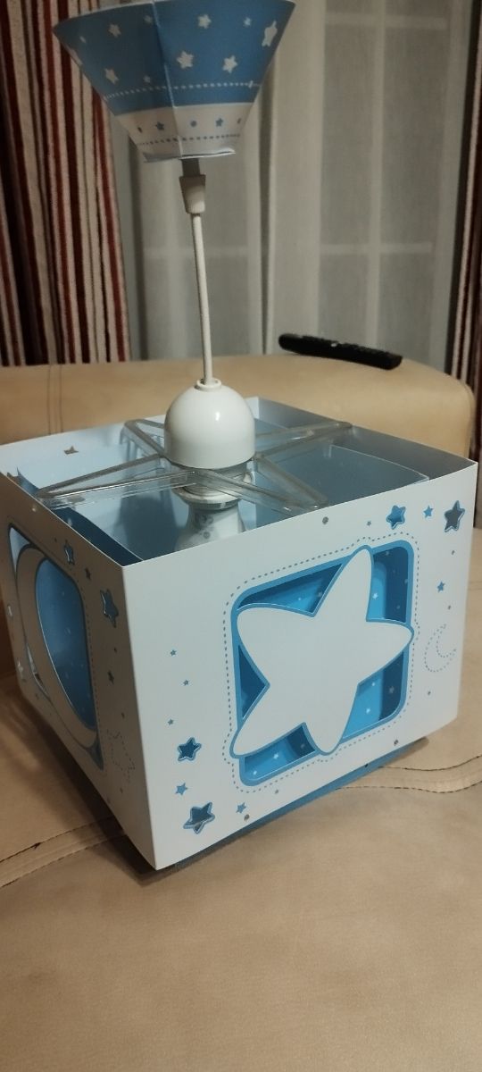 Lámpara infantil estrellas luna