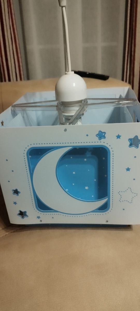 Lámpara infantil estrellas luna