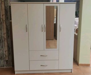 Armario 4 puertas blanco - ¡Oferta!