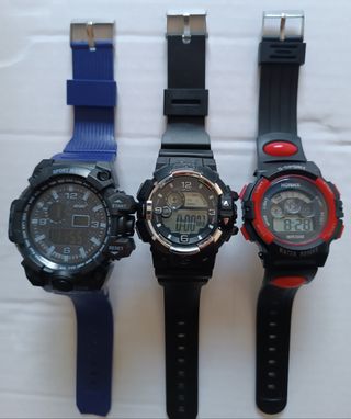 3 Relojes Deportivos Digitales