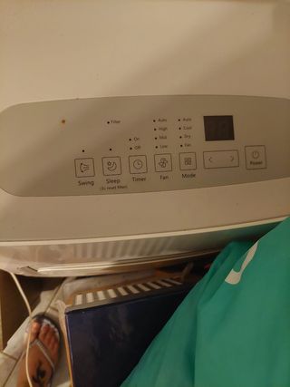 Condizionatore portatile bianco