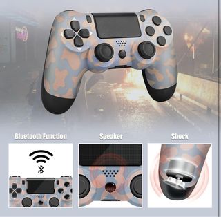Mando PS4 (PlayStation 4) - Diseño Camuflaje.