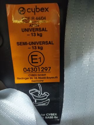 Silla coche bebé CYBEX